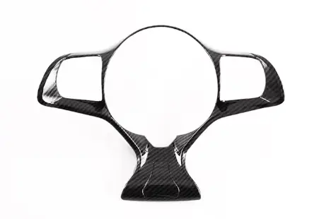 ABS imitation carbon fiber steering wheel trim